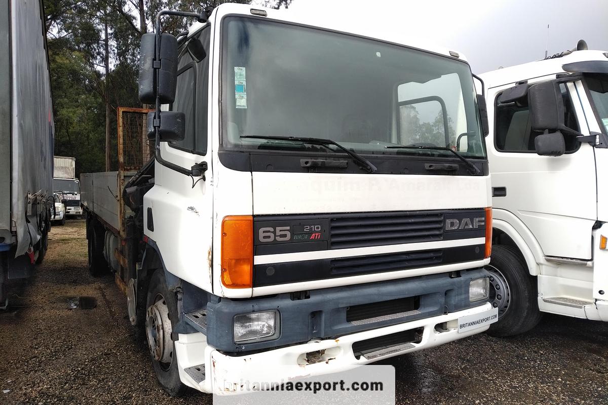 Used 1996 DAF 65 210 ATI | Euro 2 | 19 Ton | On Springs | Dropside Truck With HIAB Crane