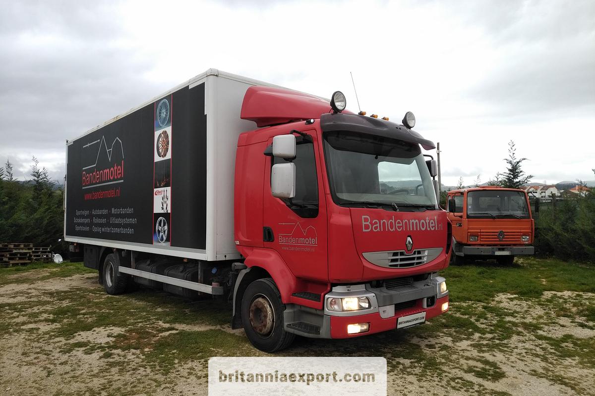 Used 2007 RENAULT Midlum 240 | Euro 4 | 12 Ton | Box Lorry With Tail Lift