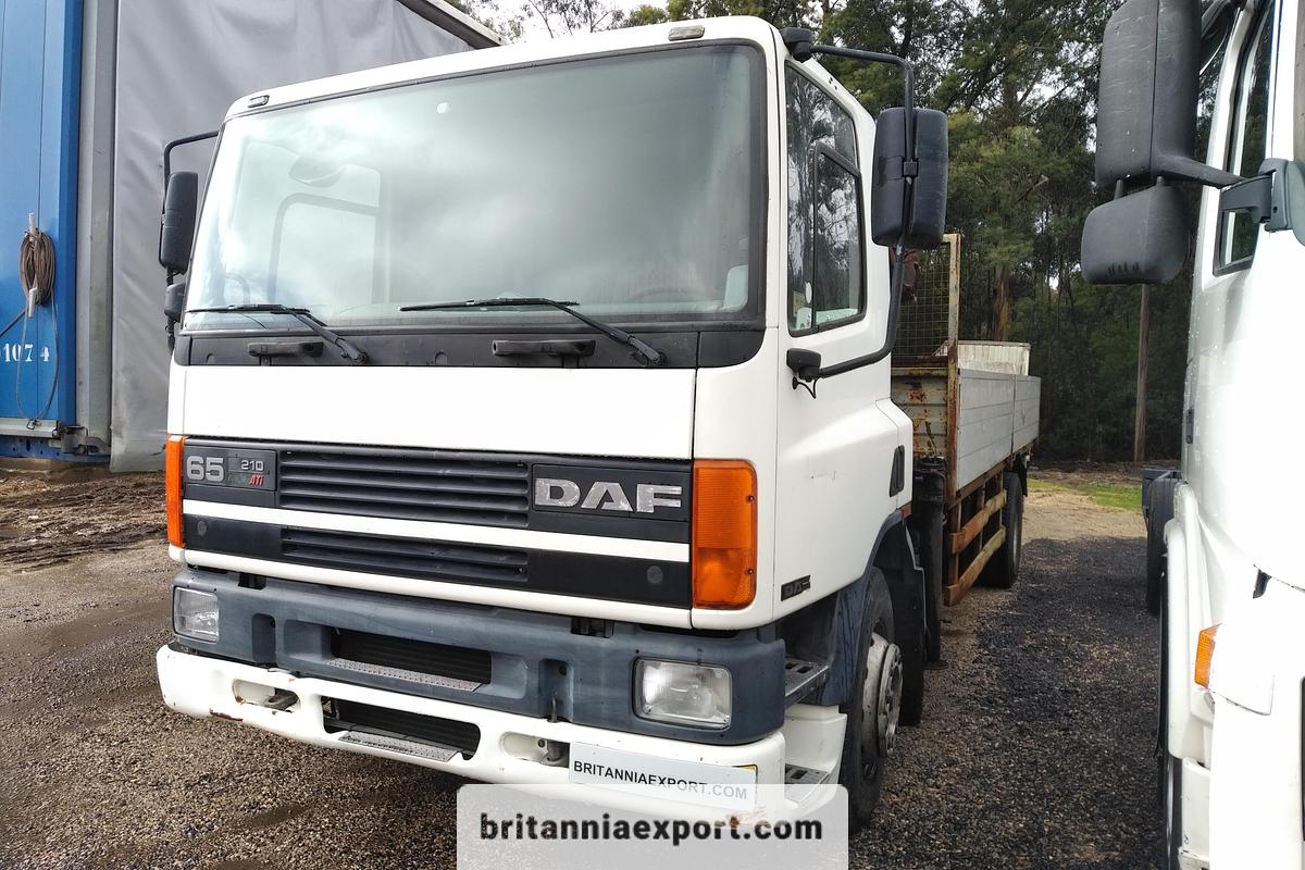 Used 1996 DAF 65 210 ATI | Euro 2 | 19 Ton | On Springs | Dropside Truck With HIAB Crane
