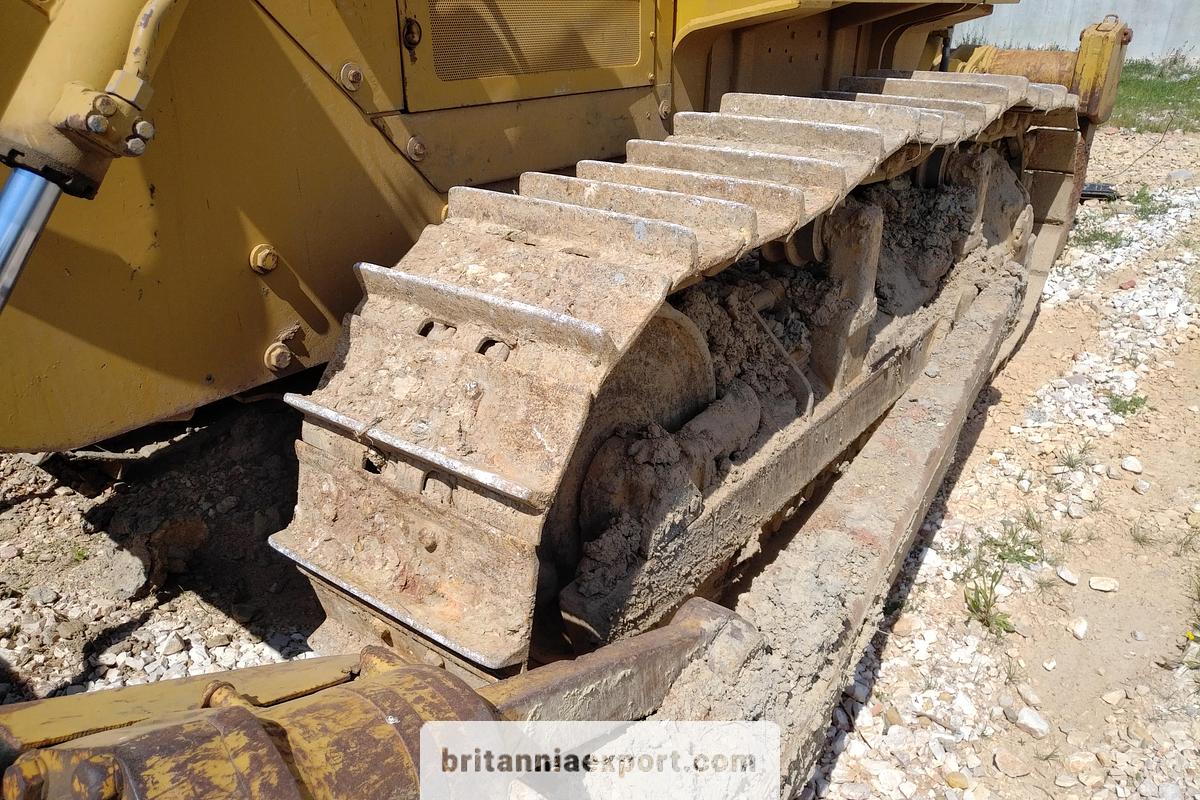 Used 1990 FIATALLIS 581/FD14 Bulldozer with Ripper | 4525 Hours | Heavy Duty Crawler Dozer