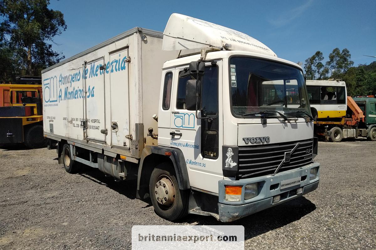 Used 1993 VOLVO FL614 210 Turbo Intercooler | 14 Ton | Manual Pump | Isothermic Box Truck