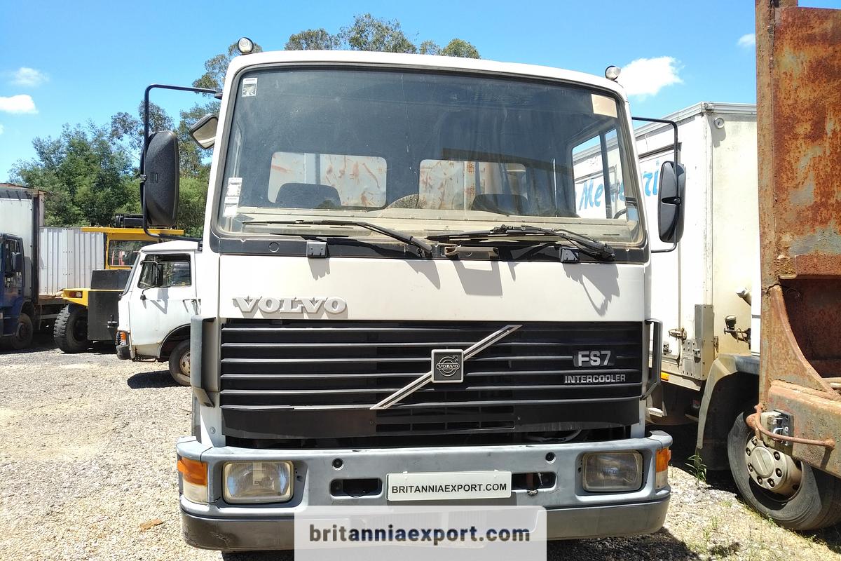 Used 1994 VOLVO FS7 260 Intercooler Manual Injector Pump On Full Springs 19 Ton 3 Way Tipper