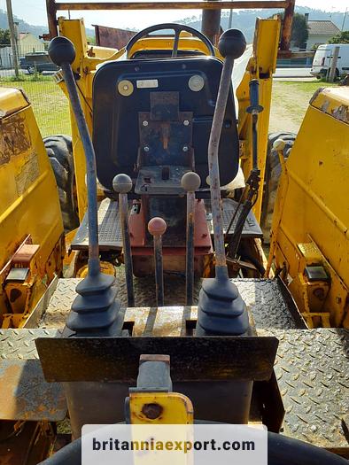 Used 1987 Massey Ferguson 50E 4X4 tractor backhoe loader