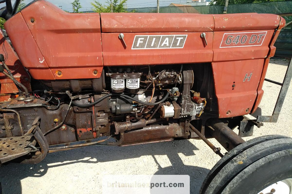 Used 1980 FIAT 640 Farm Tractor with Power Steering