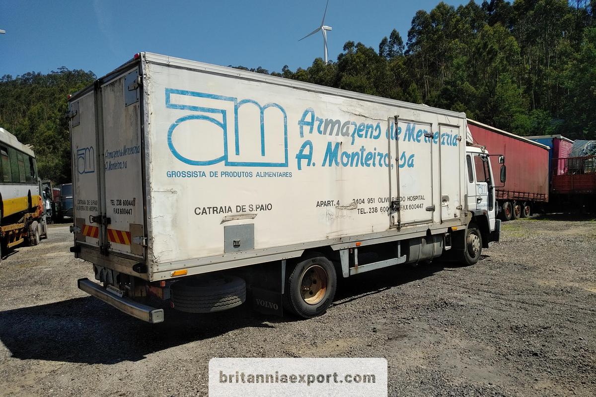 Used 1993 VOLVO FL614 210 Turbo Intercooler | 14 Ton | Manual Pump | Isothermic Box Truck