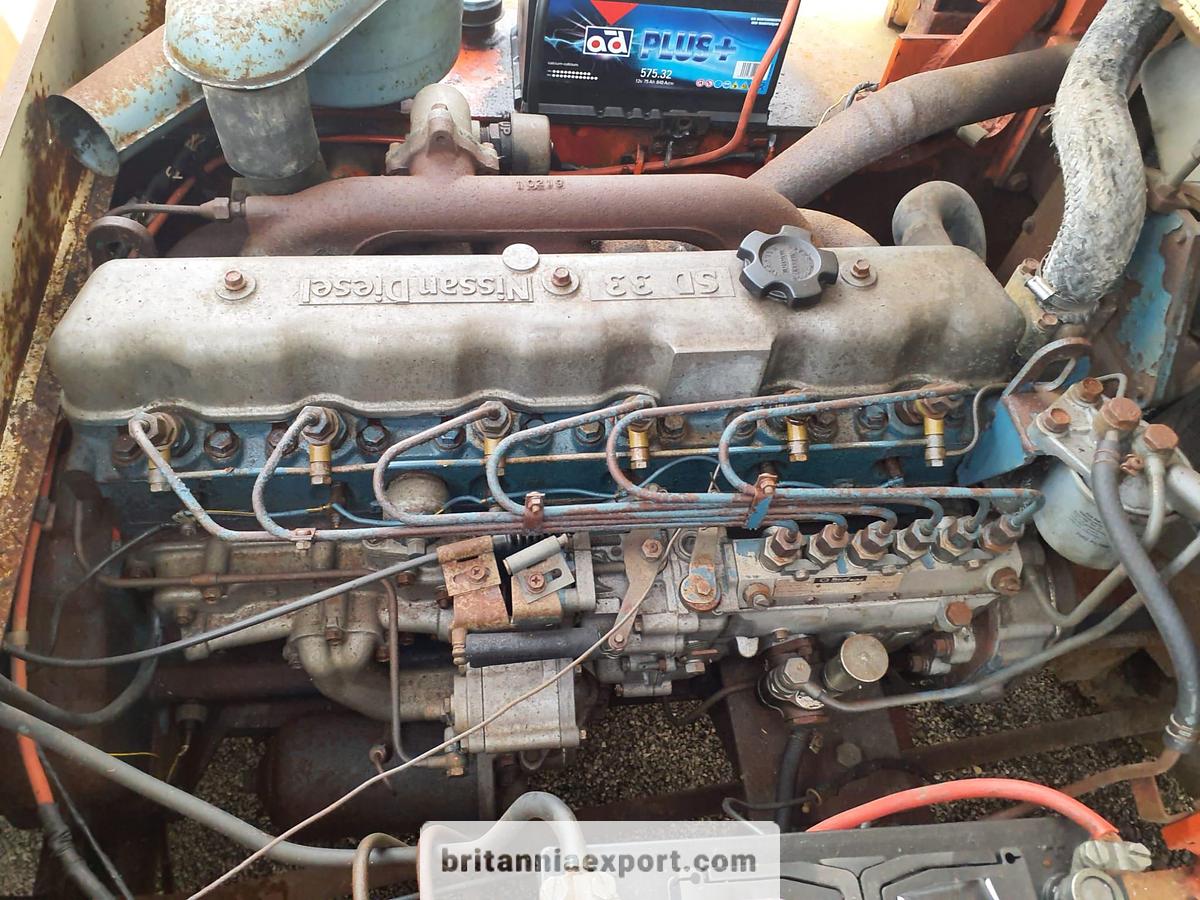 Used 1988 DATSUN 4 Ton Diesel Forklift – Nissan SD33T Turbo Diesel Engine