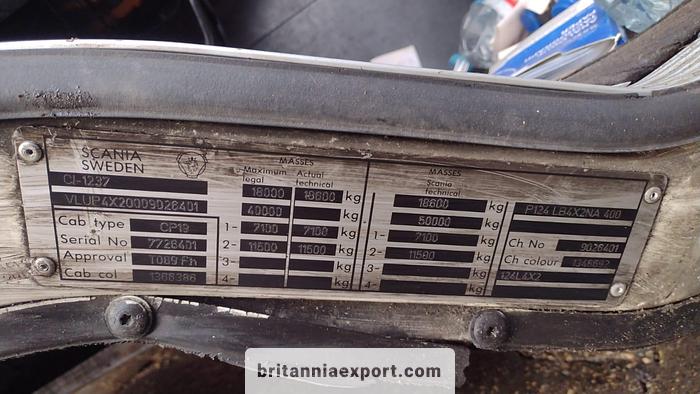 Used SCANIA CP19 cabin complete for Scania P114 or P124 truck | tractor unit.