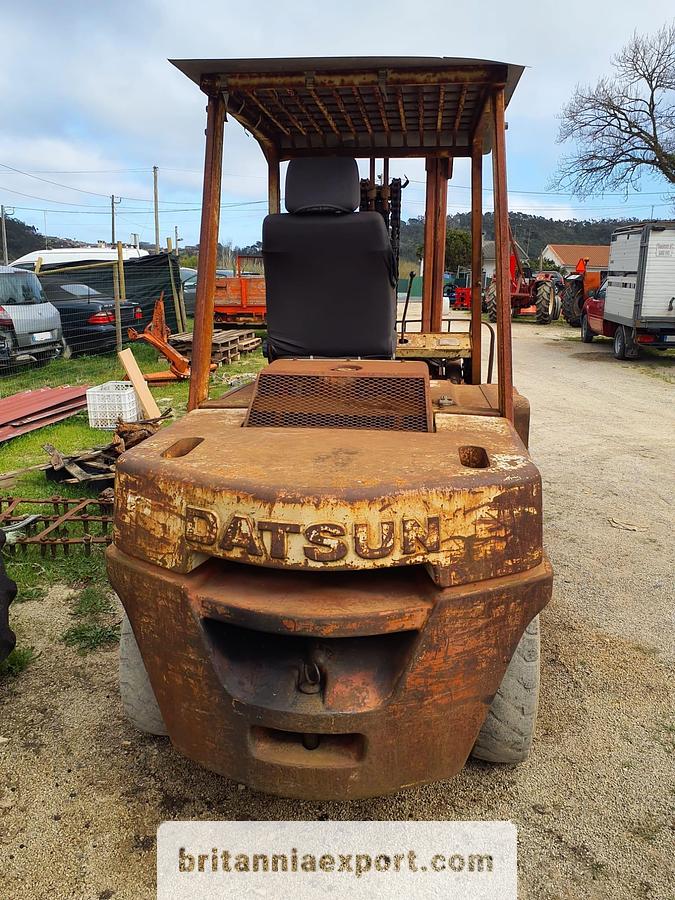 Used 1988 DATSUN 4 Ton Diesel Forklift – Nissan SD33T Turbo Diesel Engine