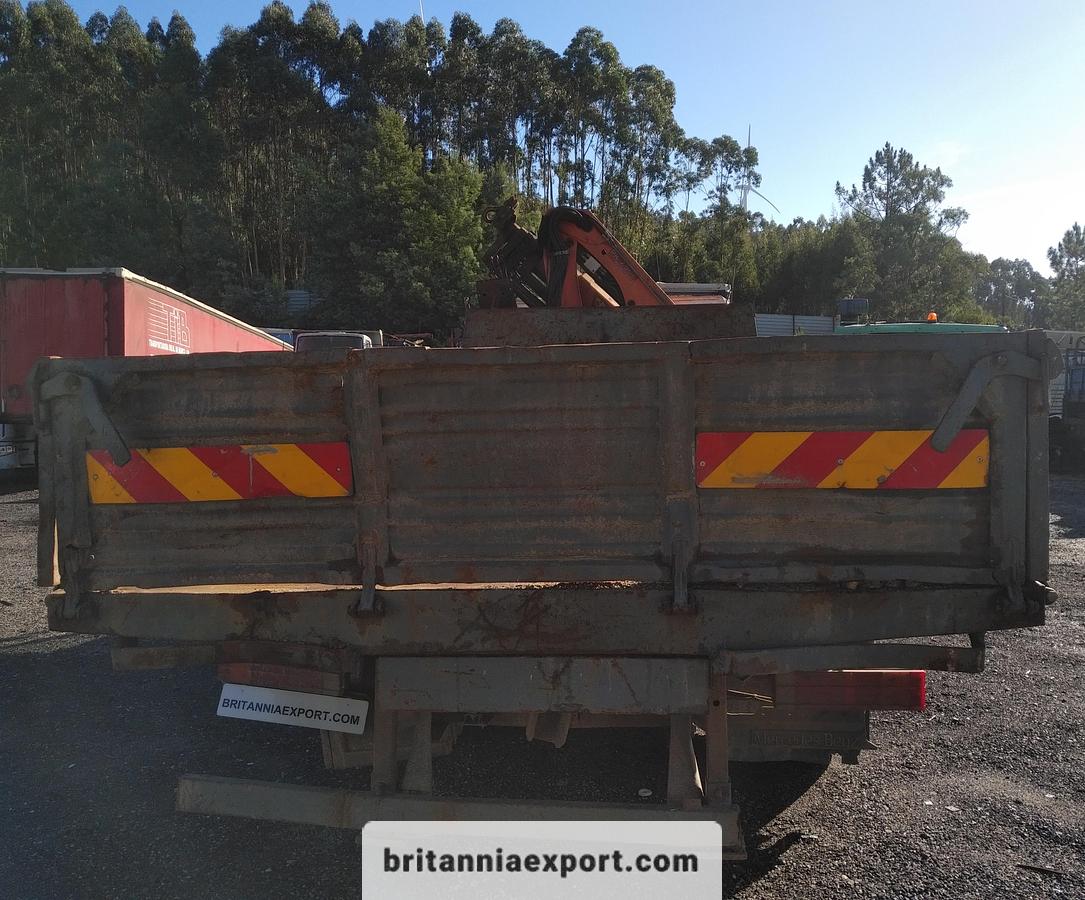Used 2003 MERCEDES-BENZ Atego 1528 | 15 Ton | 3 Way Tipper | with Palfinger PK7501 5.7 Ton Crane