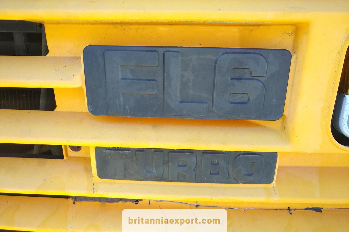 Used 1989 VOLVO FL614 Turbo 170 14 Ton Plant Recovery Truck Manual Ramps