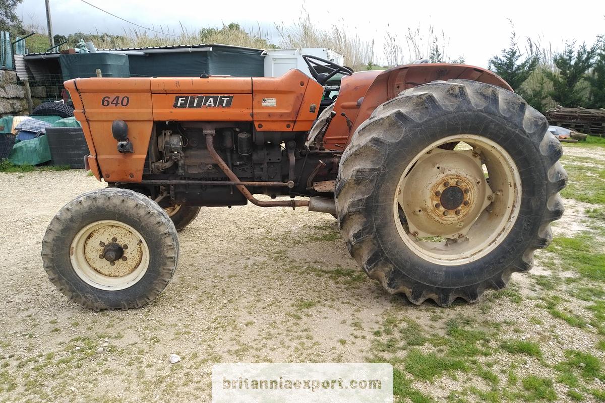 Used 1980 🚜 FIAT 640 4x2 Farm Tractor – Made in Italy | Export Ready.