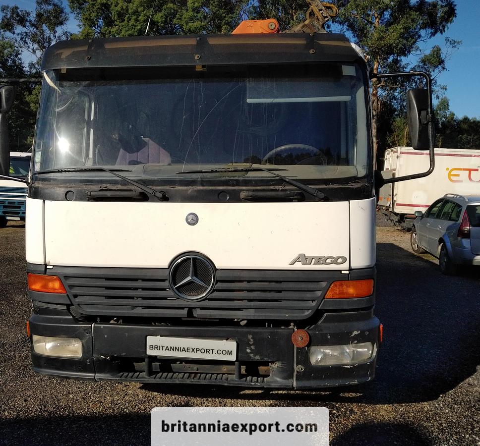 Used 2003 MERCEDES-BENZ Atego 1528 | 15 Ton | 3 Way Tipper | with Palfinger PK7501 5.7 Ton Crane