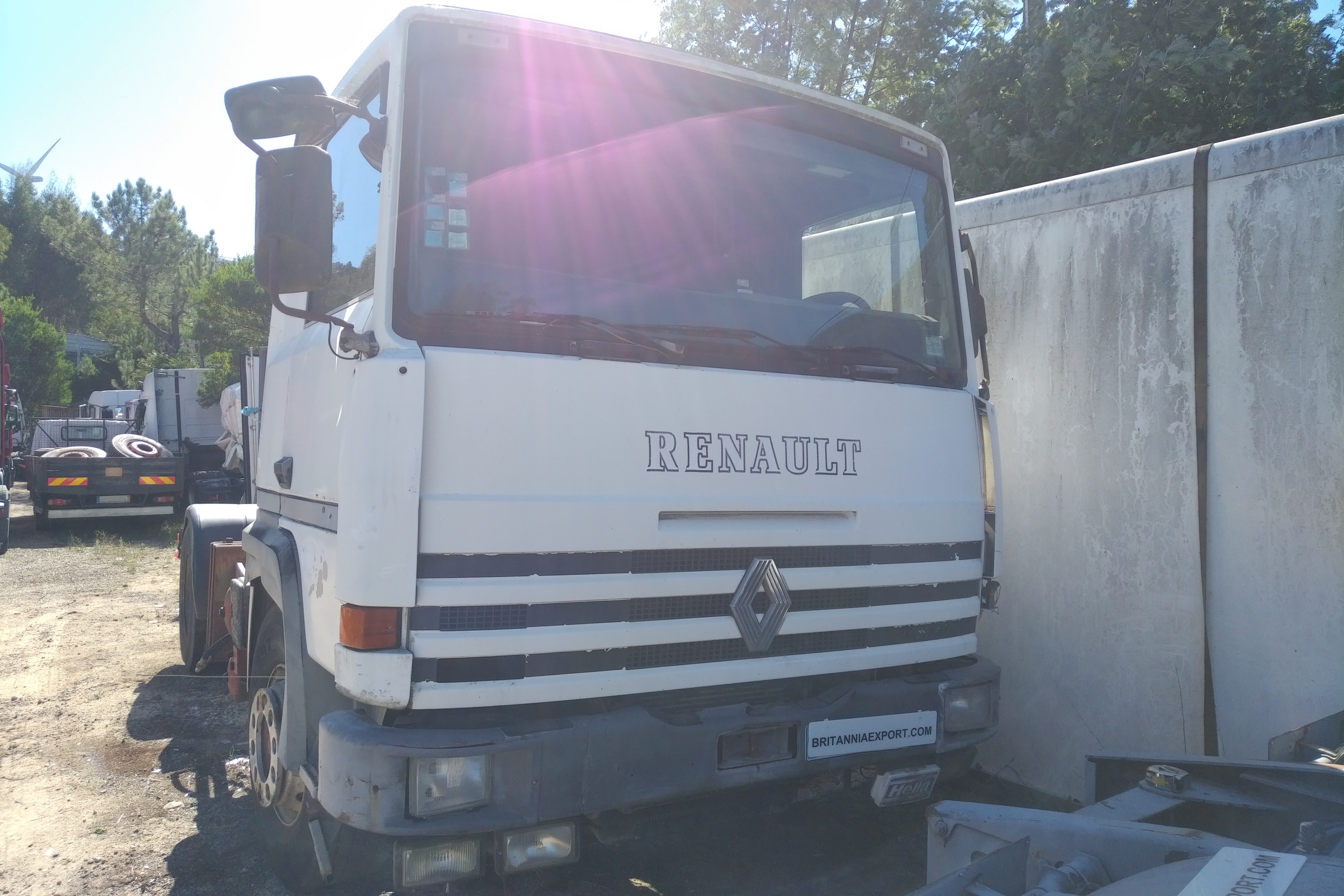 Used 1994 RENAULT R385 Major 4x2 Hub Reduction & Tipper Hydraulics Tractor Unit