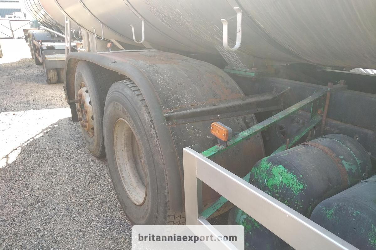 Used 1997 SCANIA 124 L 400 6x2 Stainless Steel Food Tanker Truck