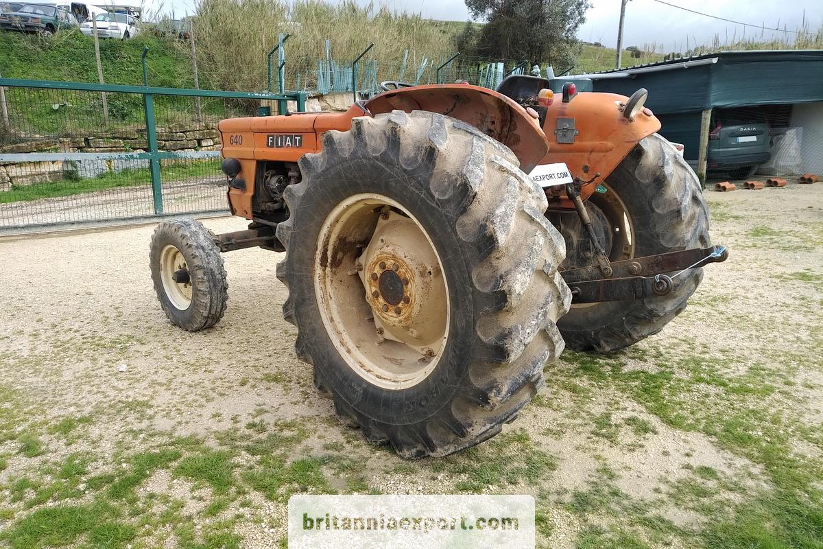 Used 1980 🚜 FIAT 640 4x2 Farm Tractor – Made in Italy | Export Ready.