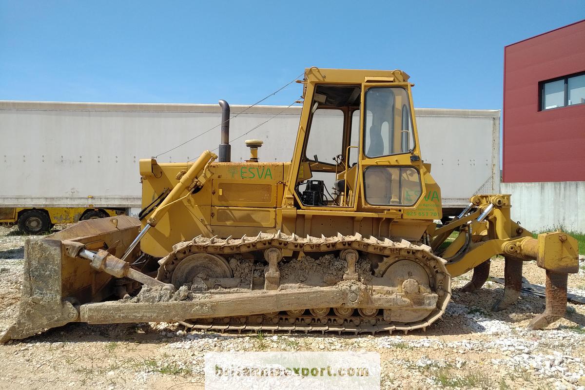 Used 1990 FIATALLIS 581/FD14 Bulldozer with Ripper | 4525 Hours | Heavy Duty Crawler Dozer