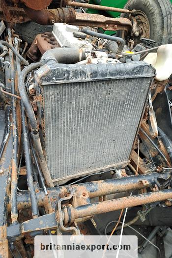Used 1987 Perkins 4.182 engine & gearbox for Mazda T3000 truck.
