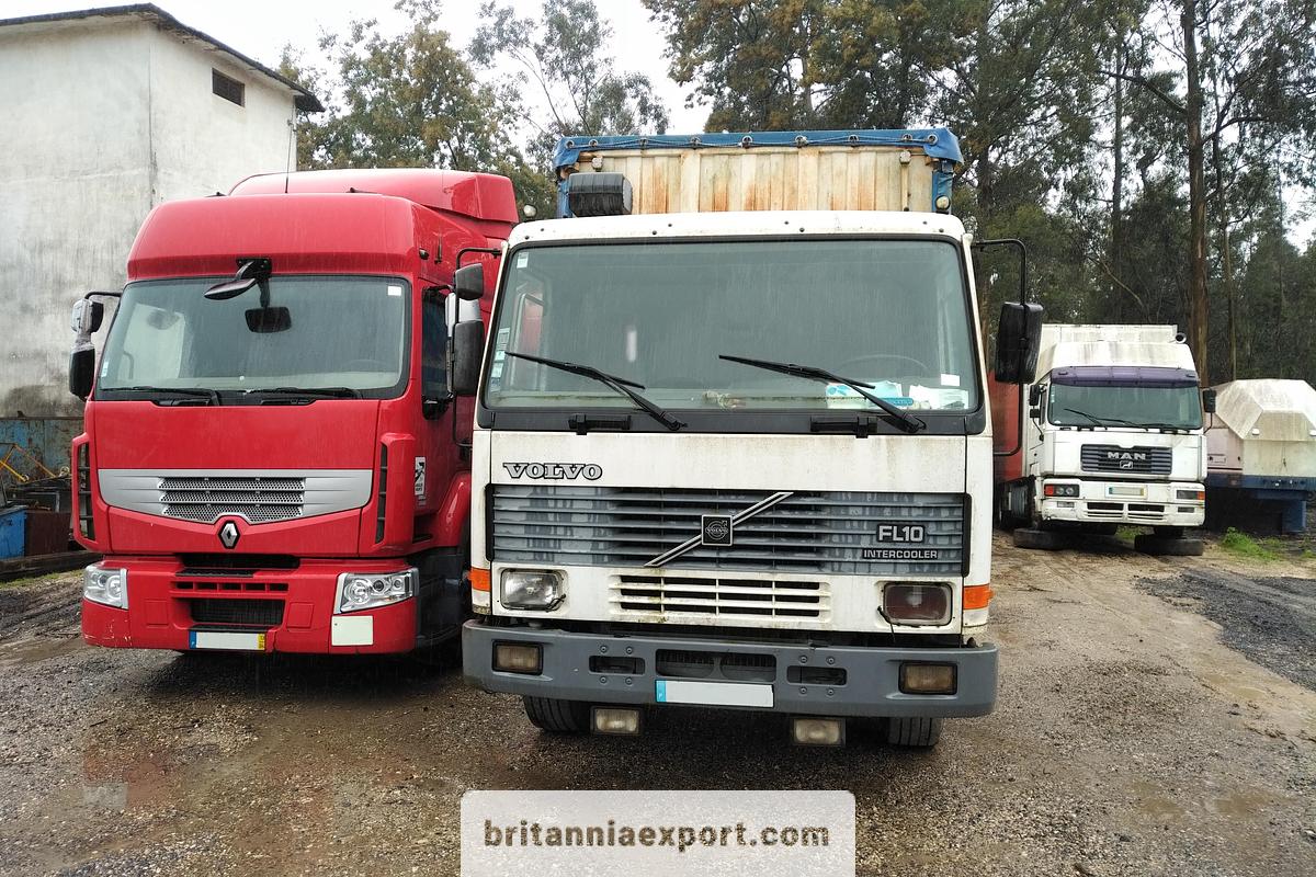 Used 1996 VOLVO FL10 320 | 8x2 12 Tyres | Euro 2 |  32 Ton Curtainsider Truck