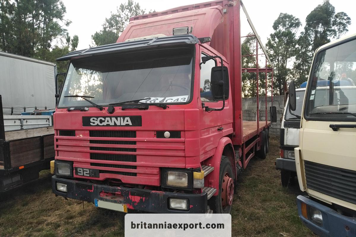 Used 1987 SCANIA P 92H Intercooler 6x2 10 tyres 26 ton