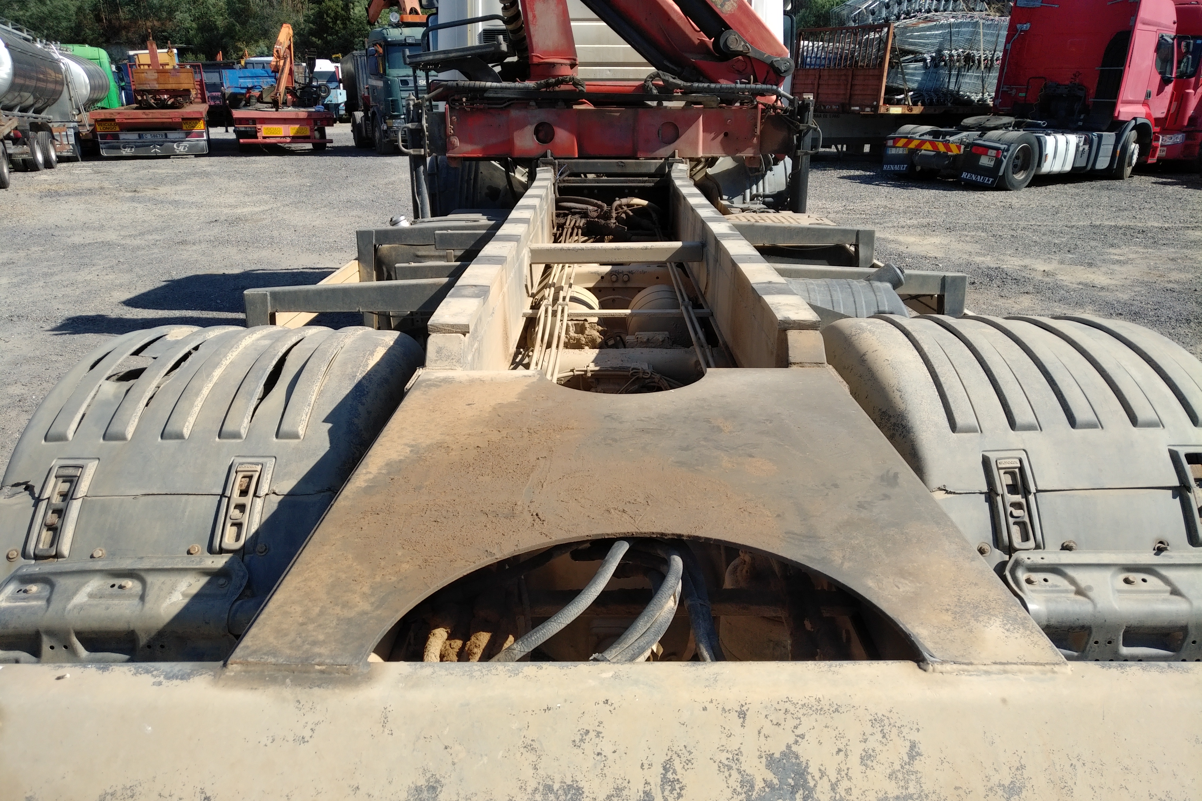 Used 2015 SCANIA P280 Manual Euro 6 4x2 Palfinger PK 7501 Performance Crane Remote Control