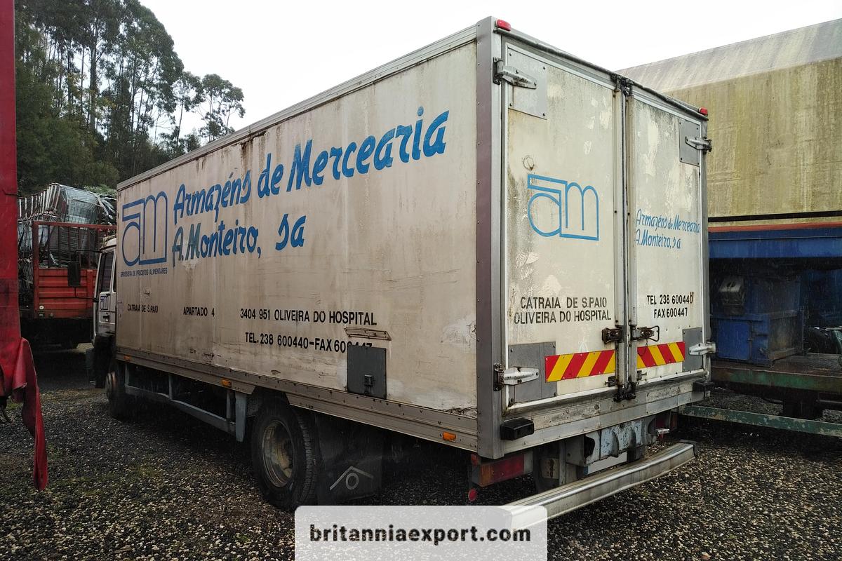 Used 1993 VOLVO FL614 210 Isothermic Box Truck – 14 Ton – Left Hand Drive – Mechanical Pump