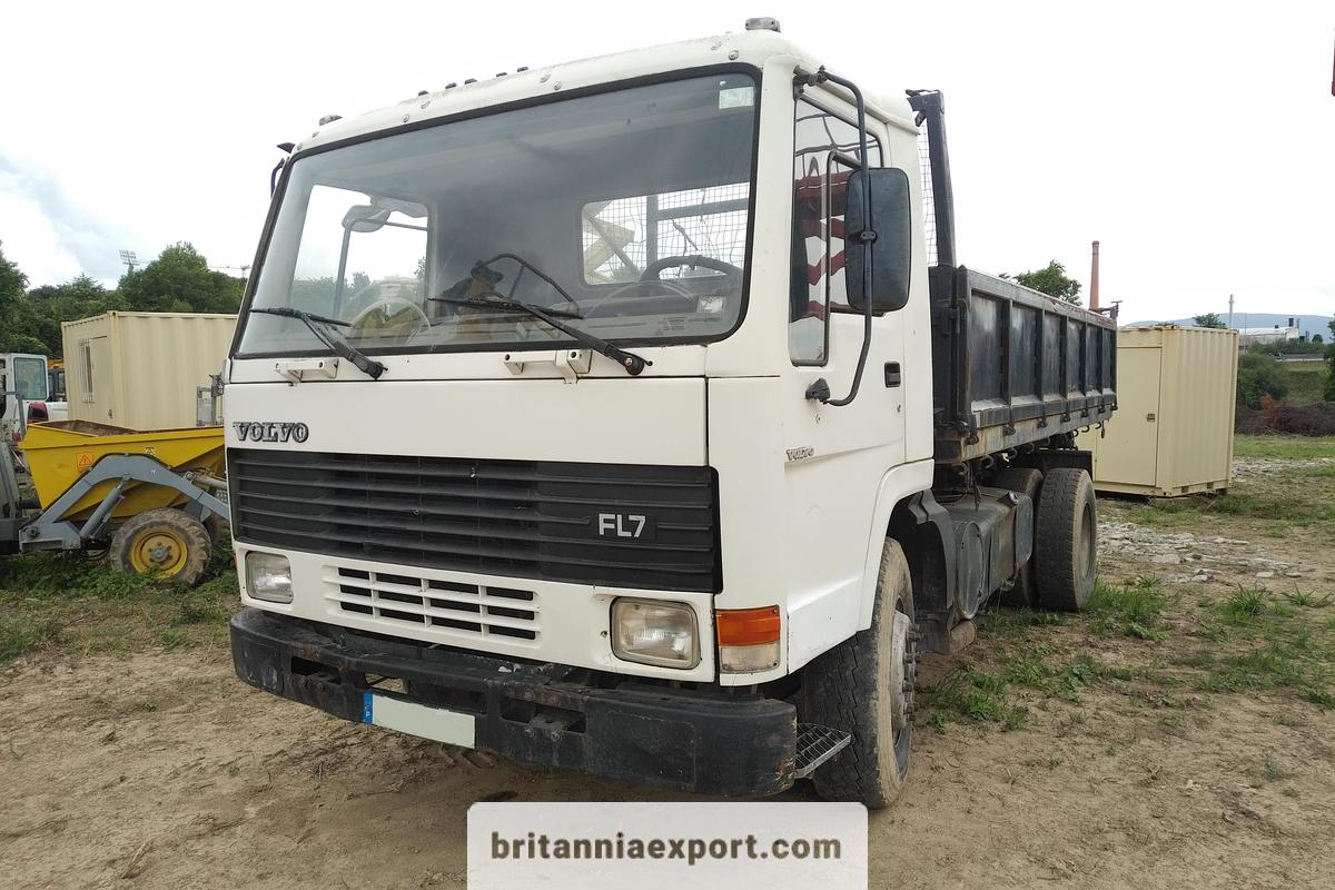 Used 1989 VOLVO FL7 260 HP 6 Cylinder | 19 Ton 3-Way Tipper Truck