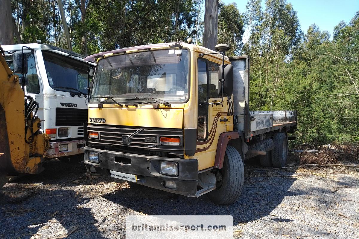 Used 1988 VOLVO FL619 | Turbo | 19 Ton | On Springs | Flatbed Truck