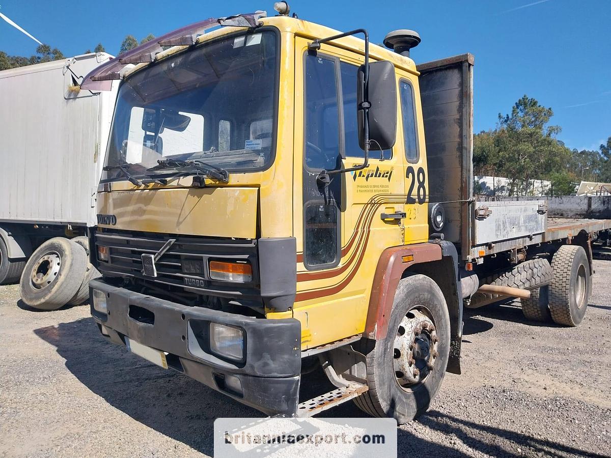 Used 1988 VOLVO FL619 | Turbo | 19 Ton | On Springs | Flatbed Truck