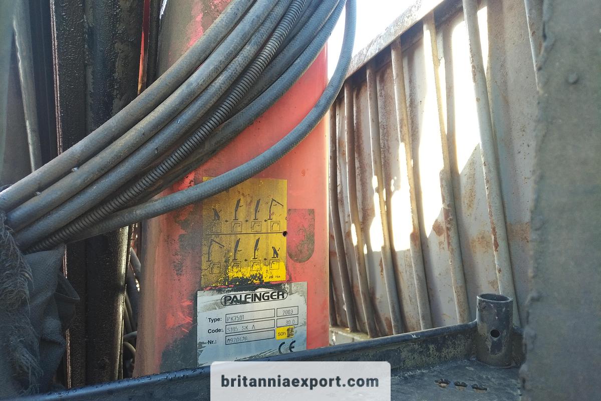 Used 2003 MERCEDES-BENZ Atego 1528 | 15 Ton | 3 Way Tipper | with Palfinger PK7501 5.7 Ton Crane