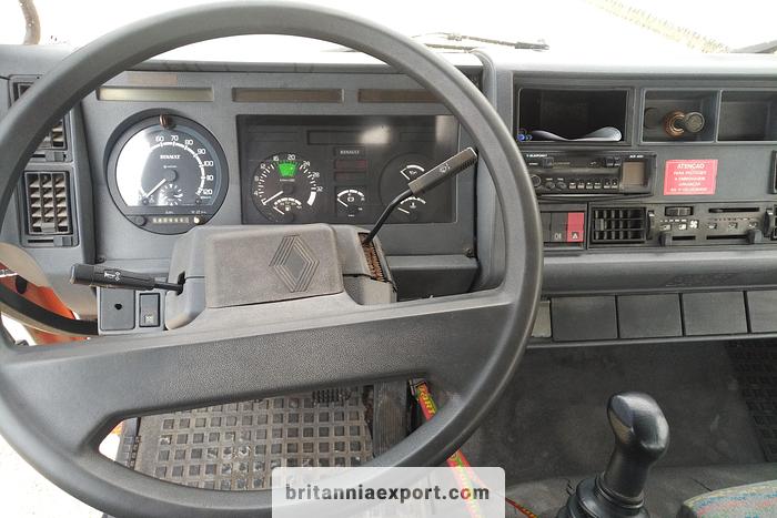 Used 1992 RENAULT Midliner S120 Turbo ZF manual 7.7 ton chassis cab truck.