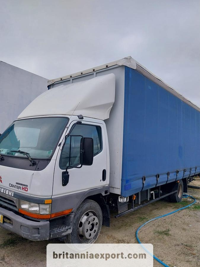 Used 2000 MITSUBISHI Canter FE659 HD 3.9 TD Euro 2 7.5 ton Curtainsider Truck