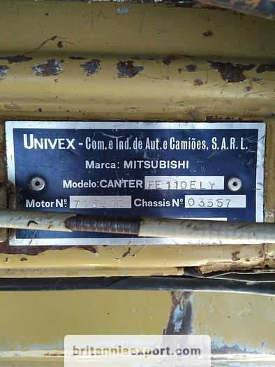 Used 1981 MITSUBISHI Canter FE110 2.7 diesel 5.5 ton tipper.