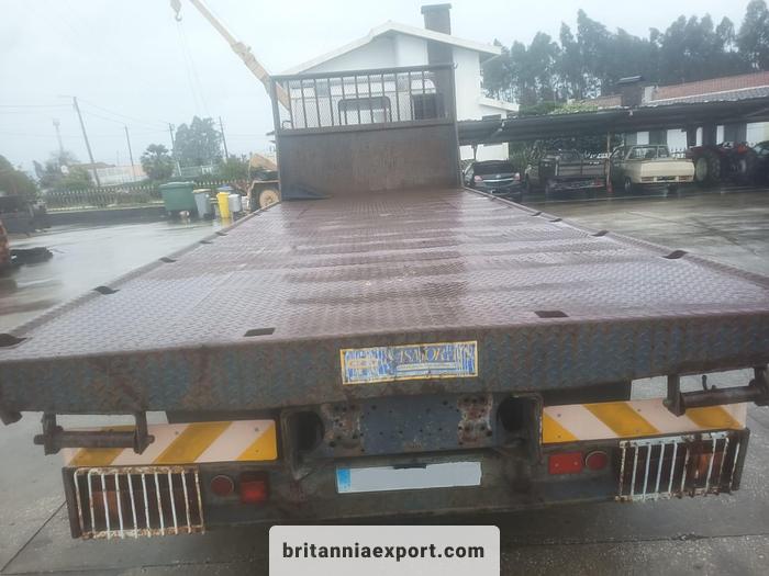 Used 1993 SCANIA P 93H 280 6X2 10 tyres 26 ton flatbed truck