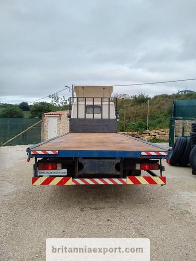 Used 1989 Scania P 93M 250 19 ton flatbed truck