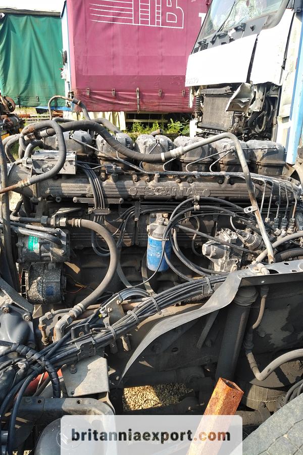 Used 1998 SCANIA DSC12 400 HP Euro 2 Engine + Scania GRS900R 12 Speed Manual Gearbox With Retarder – Complete Set.