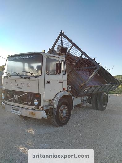 Used 1984 VOLVO F720 250 Intercooler 19 ton 3 way tipper