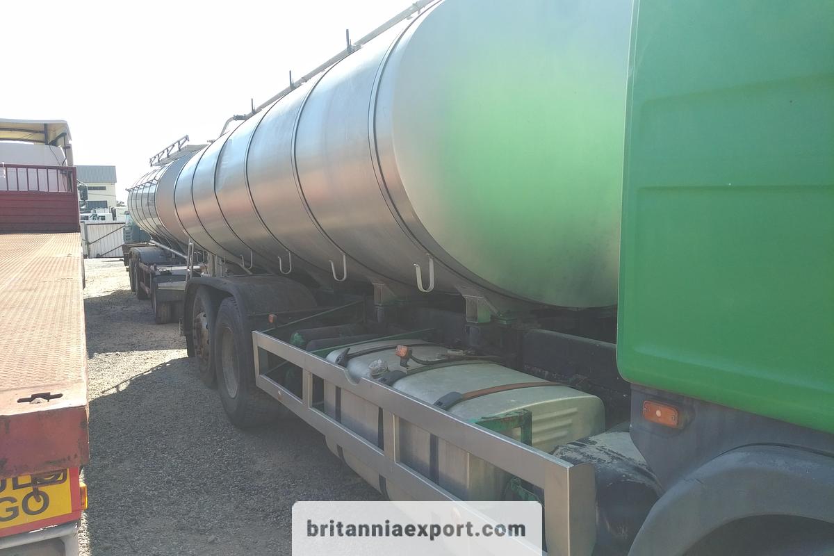 Used 1997 SCANIA 124 L 400 6x2 Stainless Steel Food Tanker Truck