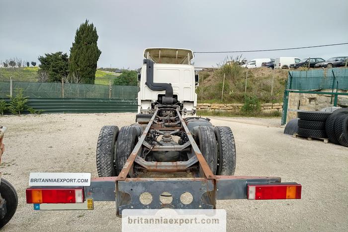 Used 2006 DAF CF 75 310 ZF 16 manual Euro 3 chassis cab truck.
