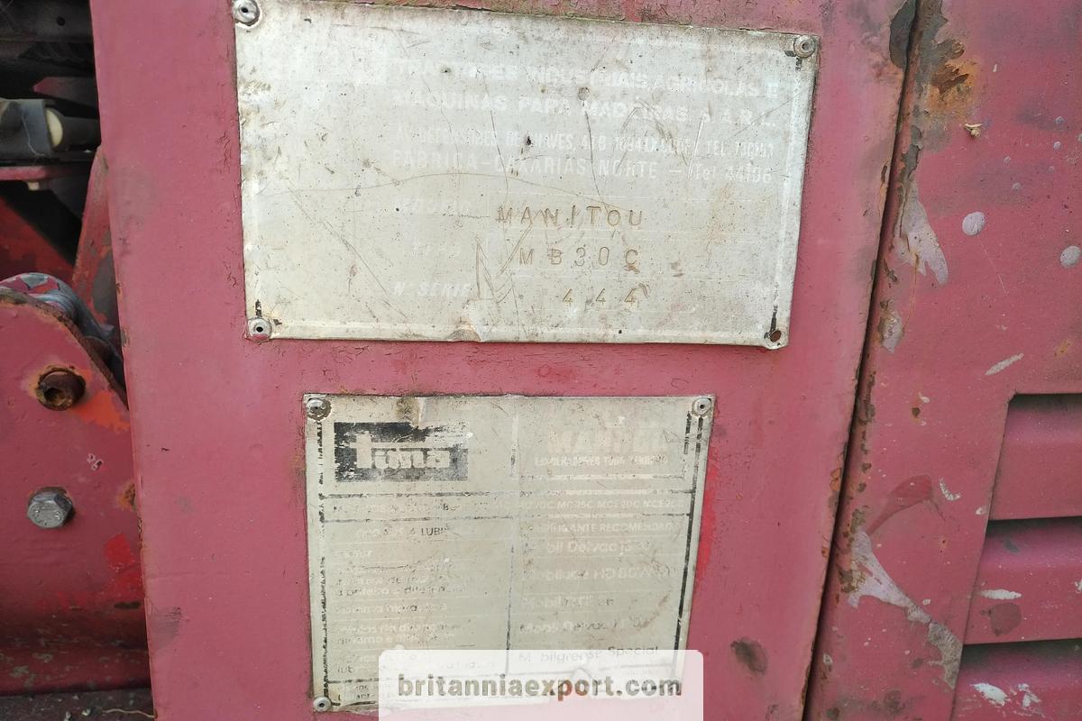 Used 1985 MANITOU MB30 C | Rough Terrain | 3 Ton Forklift | 6086 Hours