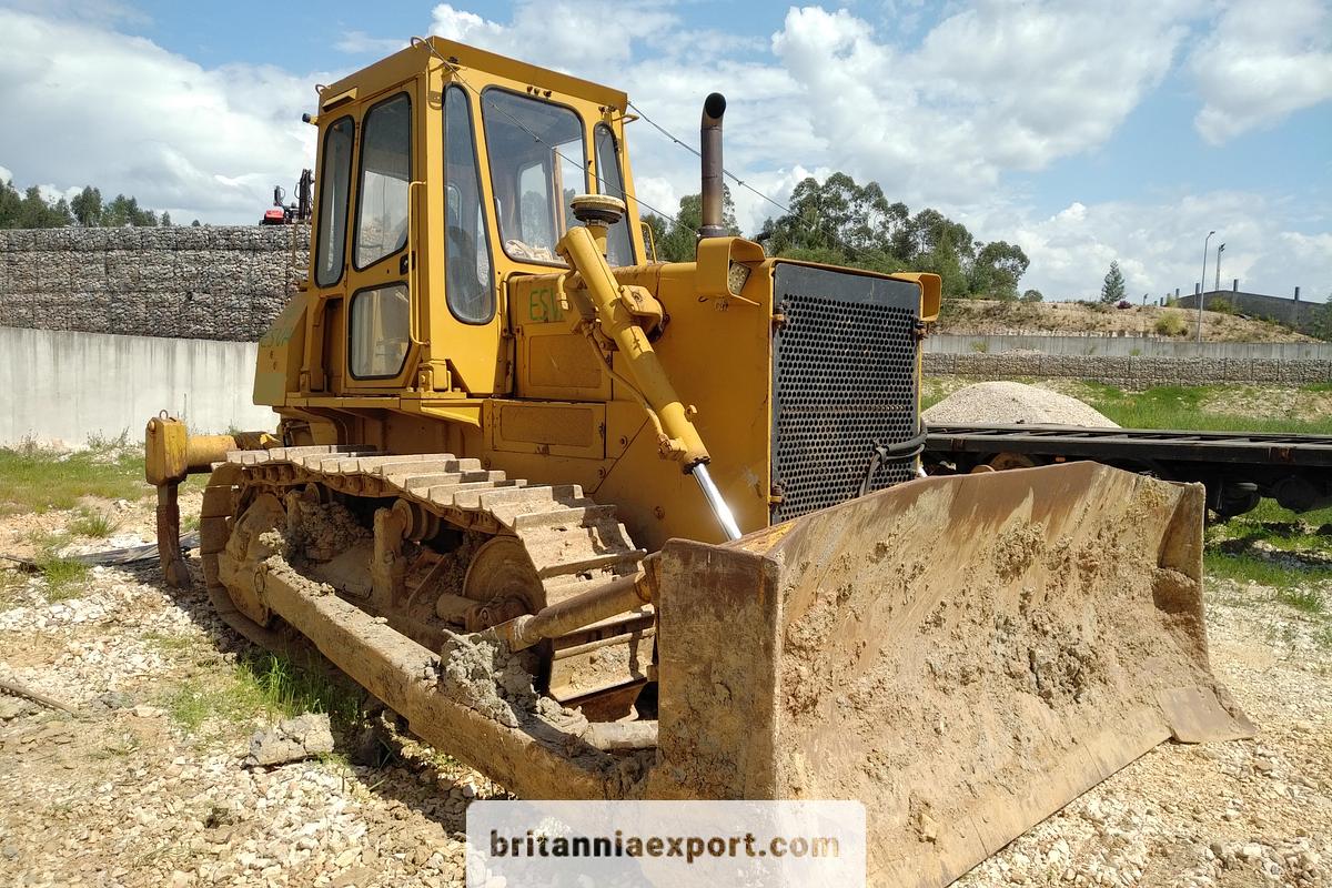 Used 1990 FIATALLIS 581/FD14 Bulldozer with Ripper | 4525 Hours | Heavy Duty Crawler Dozer