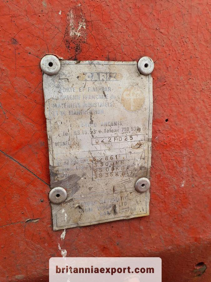 Used 1985 TOYOTA 02-2 FD25 2.5 Ton Diesel Forklift