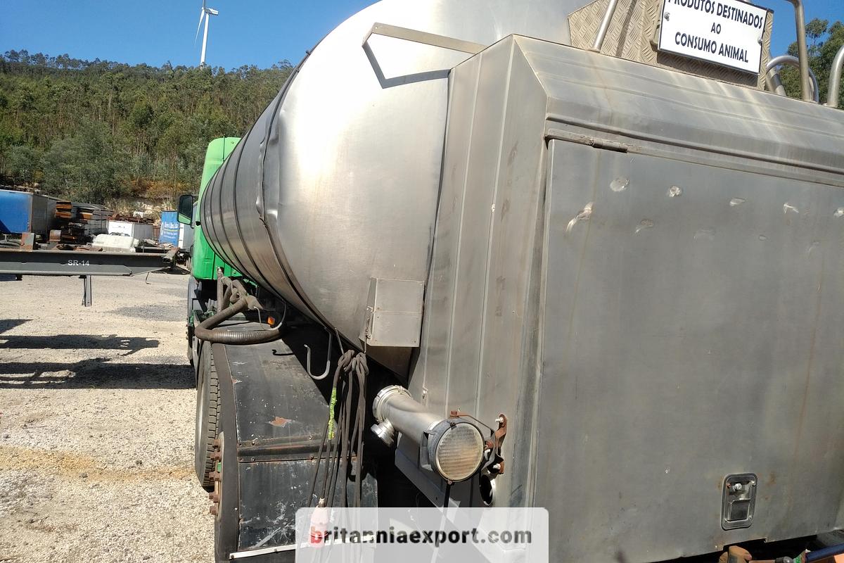 Used 1997 SCANIA 124 L 400 6x2 Stainless Steel Food Tanker Truck