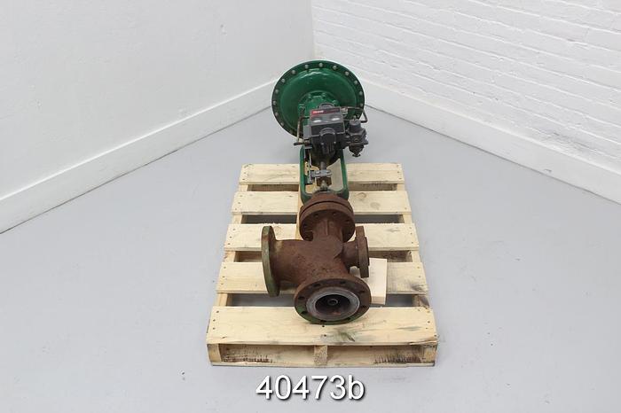 Used Fulton Systems Thermocompressor, 4x4x2", with Fisher 667 Actuator #40473