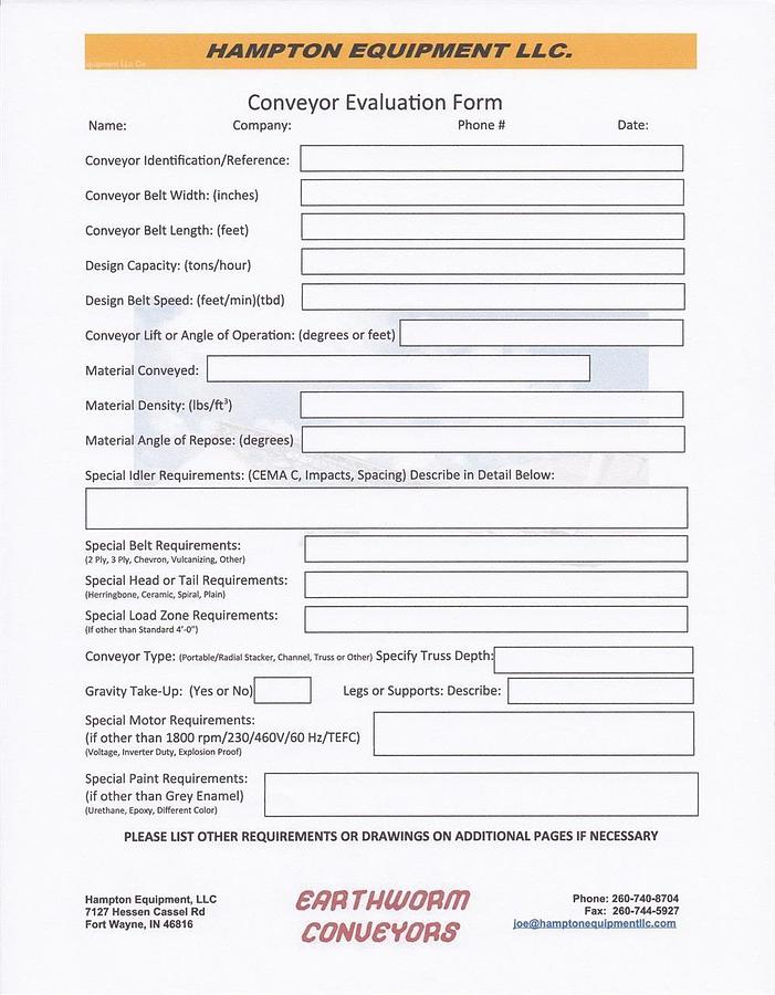 2025 EARTHWORM CONVEYORS 24X80