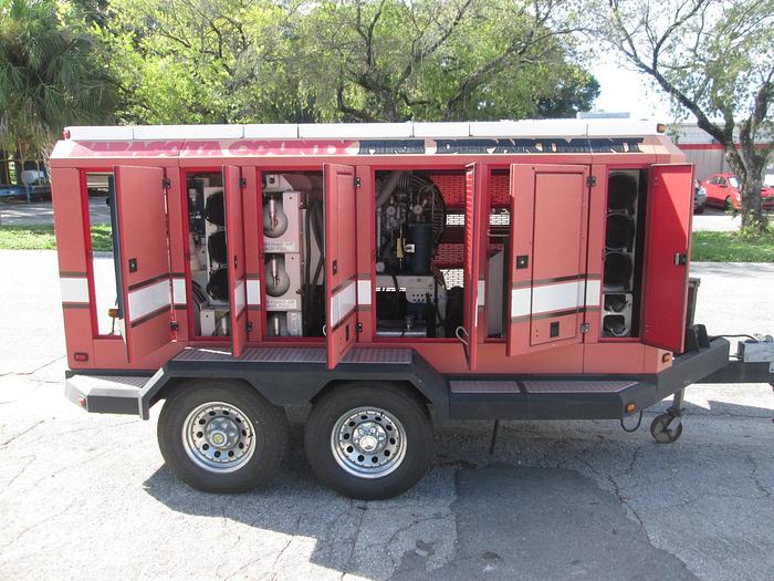 Used 2011 Bauer T-Com25H Compressor Mobile Breathing Air Trailer