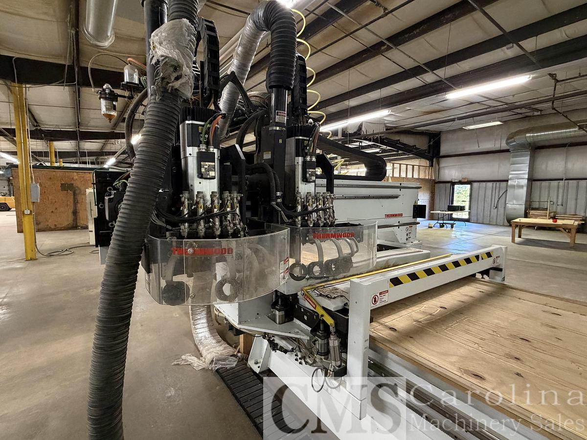Used 2018 Thermwood FrameBuilder 53 CNC Router with Roller Hold Down