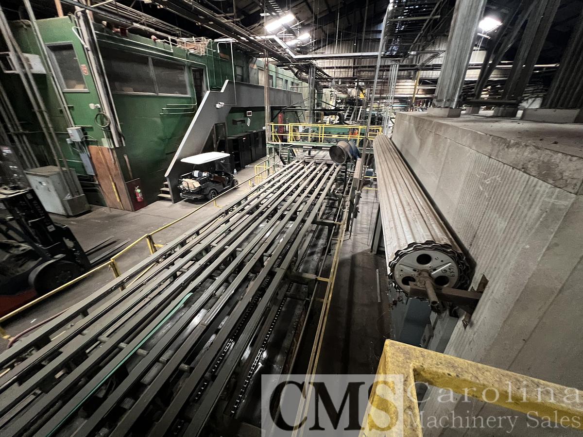 Used USNR Veneer Peeler and Stacker Green Line