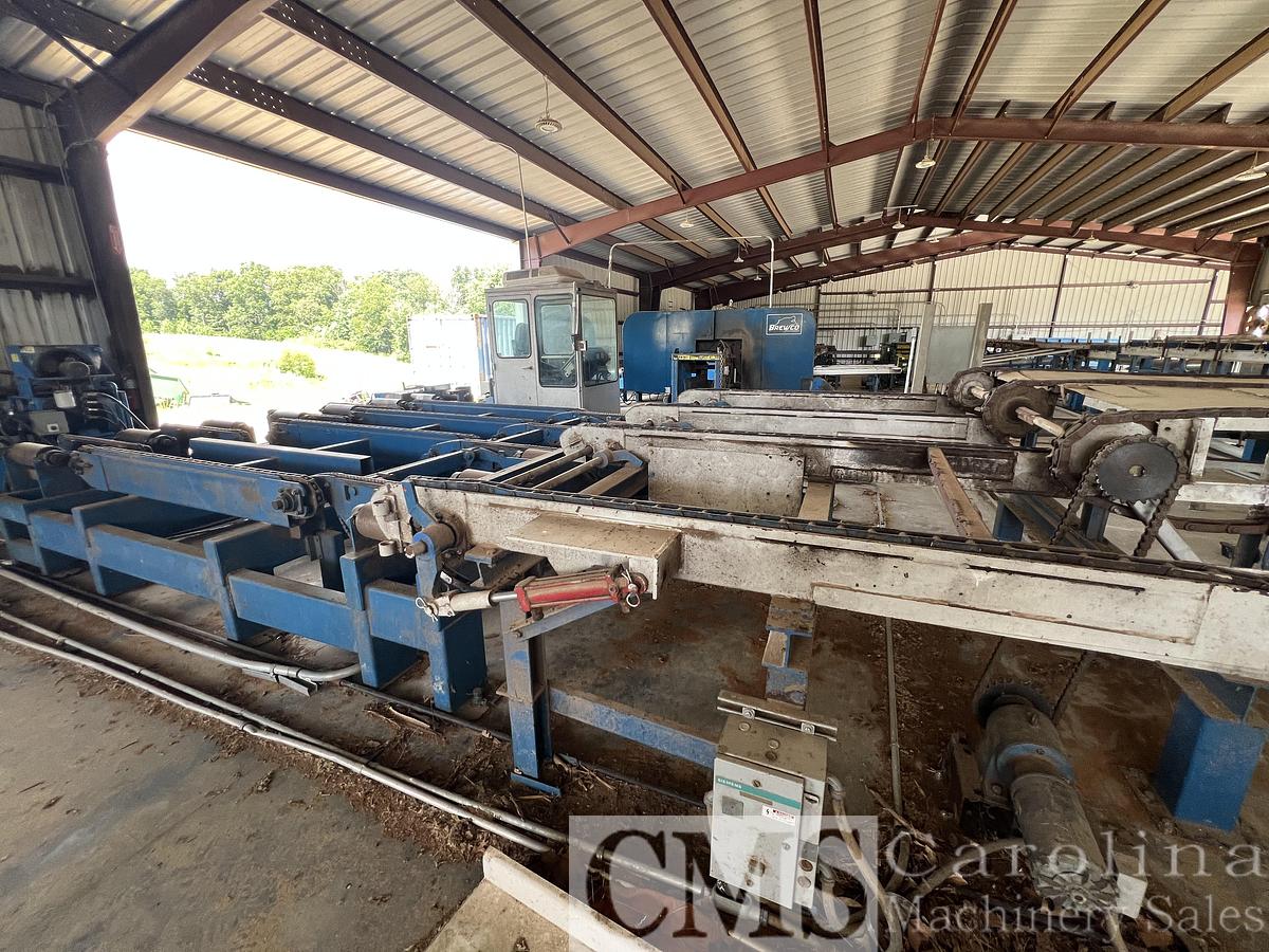 Used Compete Hardwood & Tie Sawmill with Land HMC, Edmiston, Frick, Brewco, Fulghum