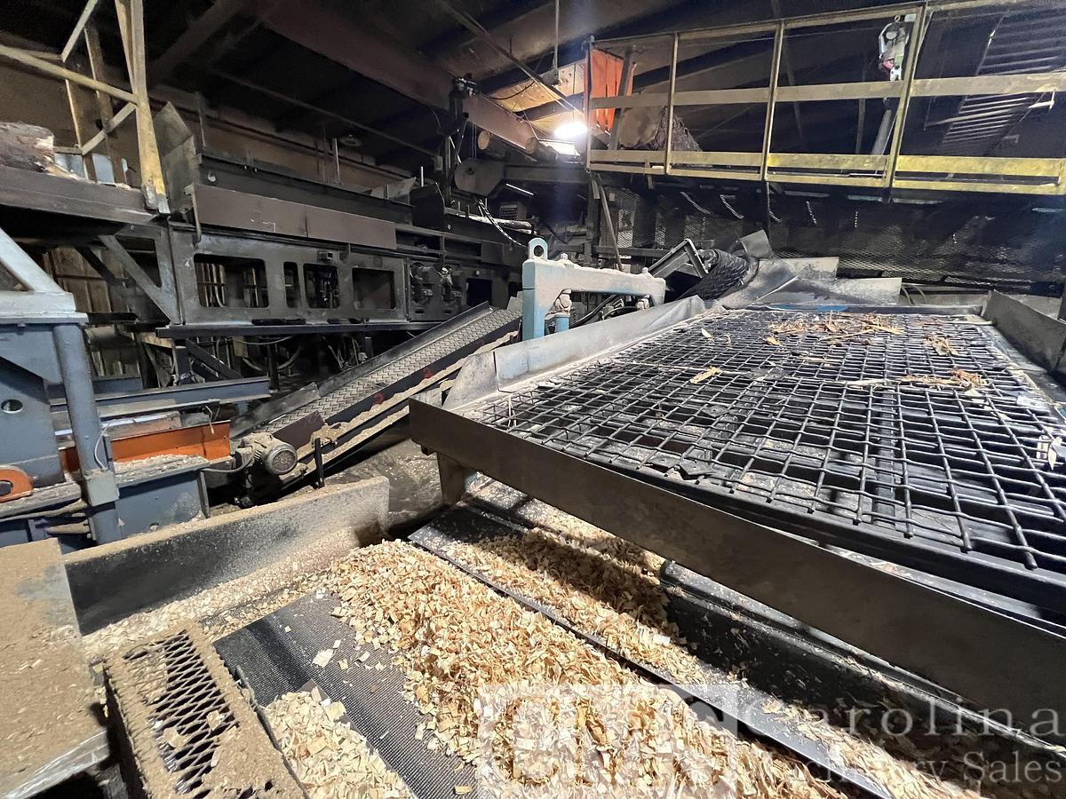 Used Complete Shaving Mill Operation with Land, Drying & Bagging Line Newman, BMM, MEC, Webb, Rethceif, CAT