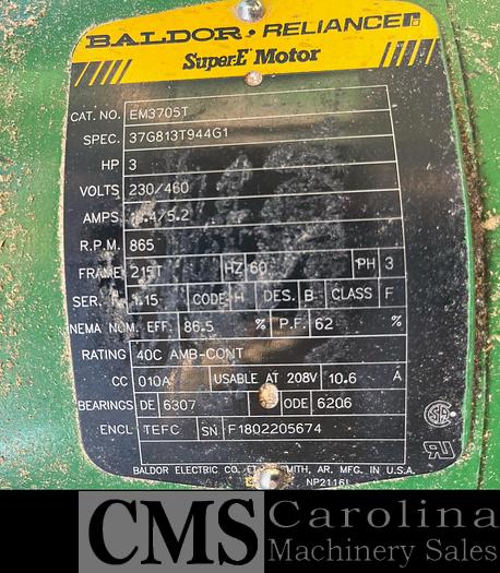 Used Precision 58" Chip Pac